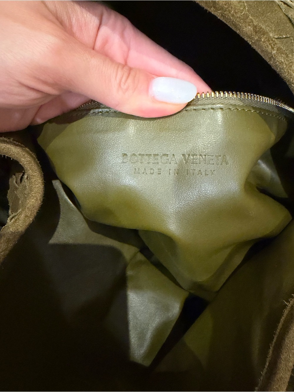 Bottega Veneta Large Hop Hobo Suede Bag - Picture 6 of 9